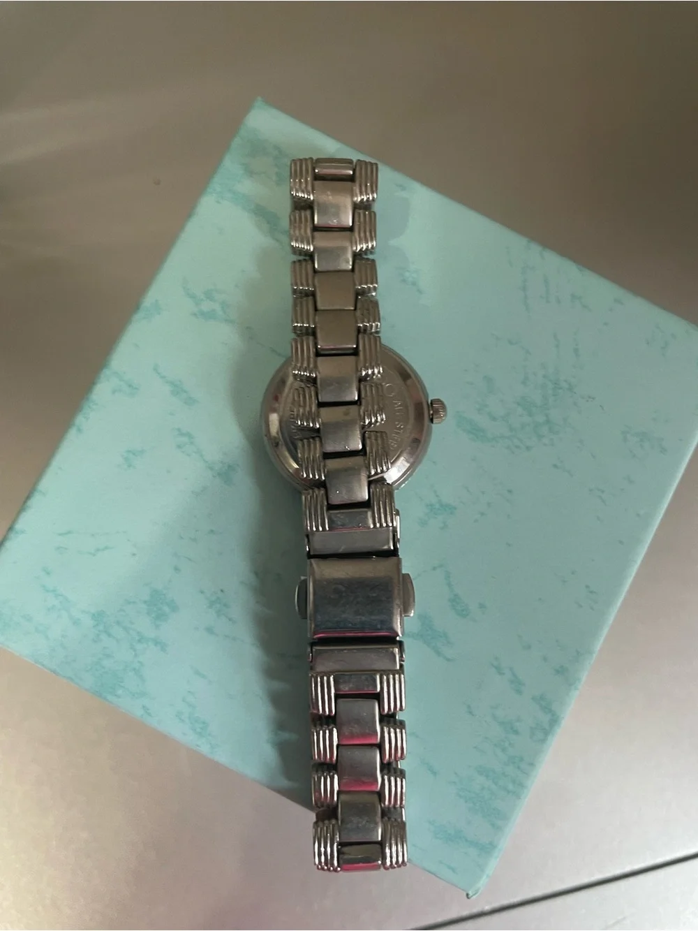 Movado Silver-ToneWatch. Stunning.